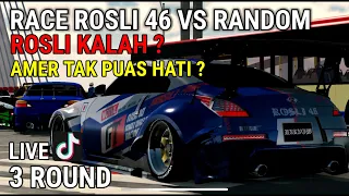 ROSLI 46 TURUN RACE VS 19 ORANG ROOM RANDOM |car parking multiplayer