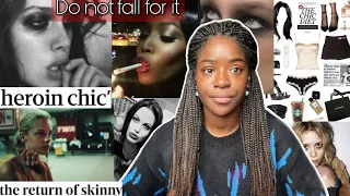 ‘Heroin Chic’ the DEADLIEST beauty trend RETURNS… watch out!!