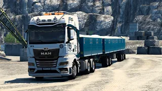 Euro Truck Simulator 2 Best Loading & Offloading site | Scenic Routes | Italia Explorer Man TGX2020