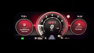 Volkswagen Golf GTI MK8 Acceleration