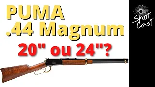 Puma 44 Magnum 20 ou 24 polegadas?#shotcast #resenhadasarmas #cortesshotcast