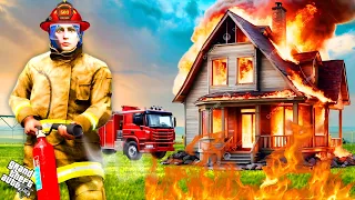 မီးသတ်သမားကြီး မောင်အယ်လ်ဝင်လာပီ/ Surviving as Firefighter in GTA V