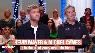 Kevin Mayer et Michel Cymès, duo de coachs au top