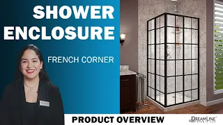 Dreamline French Corner Shower Enclosure Product Video