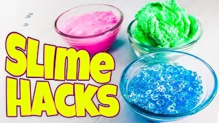 SLIME HACKS AND FIXES! HOW TO MAKE THE BEST SLIME!