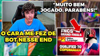 SUETAM REAGE AO TOP 2 DO PINGU NA FNCS GRAND FINALS MAJOR 3