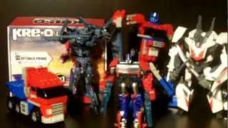 KRE-O Transformers Optimus Prime Review (90 piece set)