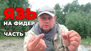 Рыбалка на язя. Фидерная ловля. Омская рыбалка#omskfish #OmskFish