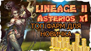 ТОП ФАРМ ДЛЯ НОВИЧКОВ😀 В LINEAGE 2😀 ASTERIOS X1