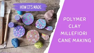 Making a millefiori cane