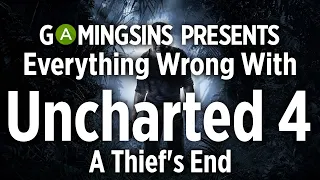 Everything Wrong With Uncharted 4 In 9 Minutes Or Less | GamingSins