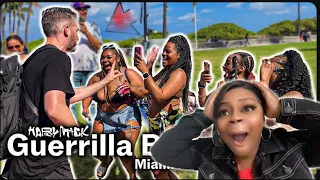 Unbelievable Reacts to Harry Mack's Guerrilla Bars in Miami (REACTION VIDEO)