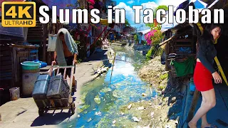 Walking Tour 4K | Slums in Tacloban City, Leyte | Julanders