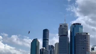 F/A-18F Flyover Brisbane River