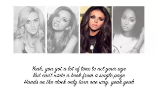 Little Mix - Little Me (Lyrics + Parts on Screen)