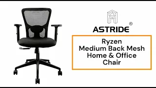 ASTRIDE® Ryzen™ Ergonomic Mid Back Office Chair