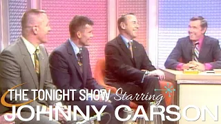 Apollo 13 Crew - Jim Lovell, Fred Haise, and Jack Swigert | Carson Tonight Show