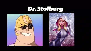 Mr Incredible becoming Canny (Gwen Stacy FULL) Animation meme