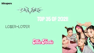 My TOP 35 kpop picks of 2021!