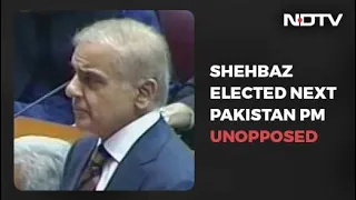 Shehbaz Sharif, Pakistan Opposition Leader, Elected New PM