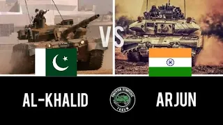 Al-Khalid vs Arjun Main Battle Tanks Comparison/ India vs Pakistan Indigenous Tanks