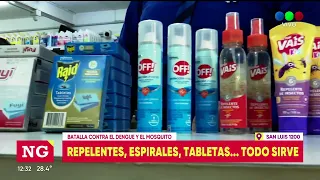 Alta demanda de repelentes para mosquitos  - Telefe Rosario