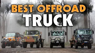 Truck 4x4 Battle: UNIMOG vs IVECO vs HINO vs ISUZU