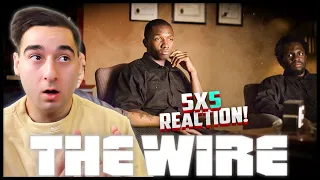 Film Student Watches THE WIRE s5ep5 for the FIRST TIME 'React Quotes' Reaction!