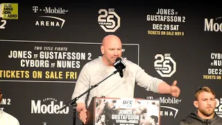 UFC 232: Jones vs. Gustafsson 2 Full Press Conference