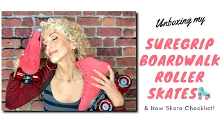 Unboxing My Suregrip Boardwalk Roller Skates AND What To Do & Check BEFORE Heading Out To Skate!