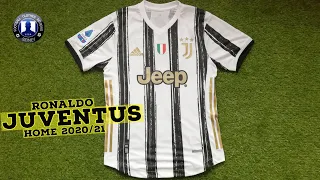 Authentic Adidas Juventus 2020/21 Ronaldo Home Kit Review + Try on!!