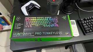 Cincai Unboxing Razer Huntsman V3 Pro Tenkeyless + Sound Test