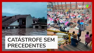 RS: veja como estão cidades de Canoas e São Leopoldo após chuvas