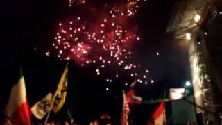 Manowar - Fireworks at Magic Circle Festival 11-07-10