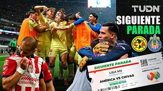 Siguiente parada ✈️⚽️ Así se vivió el América vs Chivas de semifinales A NIVEL DE CANCHA | TUDN