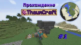 Прохождение Thaumcraft 6  #1 на Майнкрафт 1.12.2