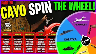 Solo Cayo Perico Heist But The Wheel Decides How I Have To Do It! GTA 5 Online