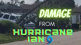 Damage from Hurricane Ian - North Port/Port Charlotte, FL - 2022 🌀