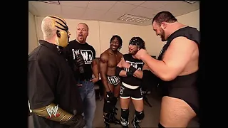 WWE RAW 6/3/2002 The n.W.o + Goldust BACKSTAGE