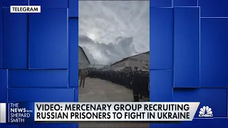 Russian mercenary group recruits prisoners to fight in Ukraine