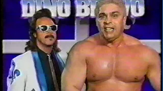 Dino Bravo (with Jimmy Hart) Promo [1990-06-25]
