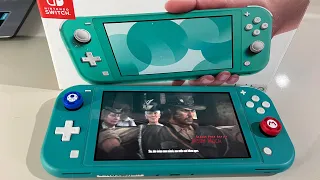 COMPREI UM NINTENDO SWITCH LITE DESBLOQUEADO EM 2024 UNBOXING VALEU APENA ?