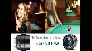 Nocturnus 75mm ( f 0.9 ) the 'World's Fastest 75mm lens