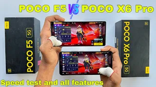 Poco x6 pro vs Poco f5 speed test and comparison all features