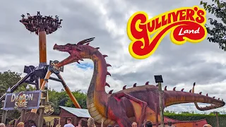 Dragon Siege On Ride POV at Gulliver's Land - August 2021 [4K]