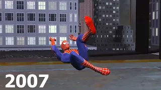 Evolution of Spider Man Games 2002 - 2020