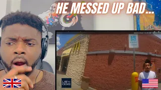 🇬🇧BRIT Reacts To A MURDER SUSPECT CALLS COPS OVER COLD MCDONALDS FRIES - GETS ARRESTED!