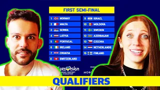 OUR EUROVISION 2023 SEMI-FINAL 1 QUALIFIERS