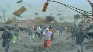 Crazy storm in Tangerang, Indonesia!