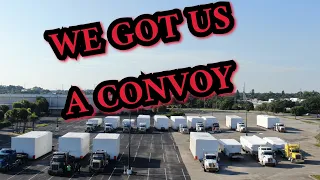 A DAY IN THE LIFE OF A HEAVY HAUL TRUCKER | convoying a huge project to Florida